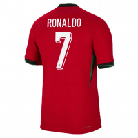 Portugal Soccer Jersey Replica Home Euro Player Version 2024 Mens (Ronaldo #7)