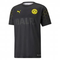 2020/21 Borussia Dortmund x BALR Signature Black Mens Soccer Traning Jersey