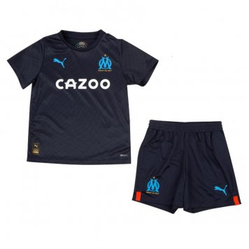 Olympique Marseille Soccer Jersey + Short Replica Away 2022/23 Youth