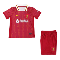 Liverpool Soccer Jersey + Short Replica Home 2024/25 Youth