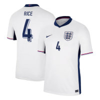 England Soccer Jersey Replica Home Euro 2024 Mens (RICE #4)