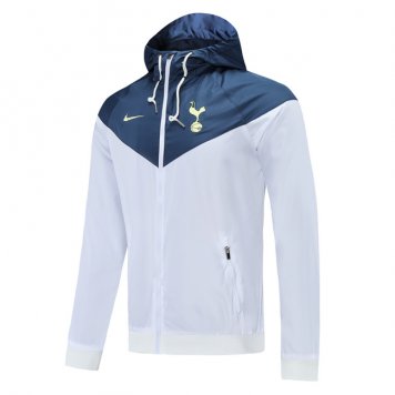 2021/22 Tottenham Hotspur White All Weather Windrunner Jacket Mens