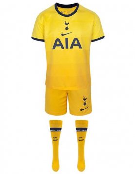 2020/21 Tottenham Hotspur Third Kids Soccer Kit(Jersey+Shorts+Socks)