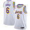 Los Angeles Lakers Swingman Jersey - Association Edition Replica White 2022/23 Mens (LeBron James #6)