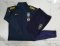 Brazil Soccer Jacket + Pants Replica Black 2022 Mens
