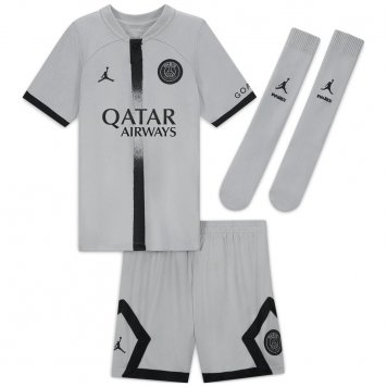 PSG Soccer Jersey + Short + Socks Replica Away 2022/23 Youth