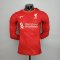 Liverpool Soccer Jersey Replica Home Long Sleeve Mens 2021/22 (Player Version)