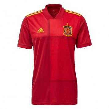 2020 Spain Soccer Jersey Home Replica Mens