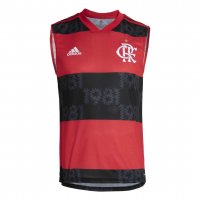 2021/22 Flamengo Home Soccer Singlet Jersey Mens