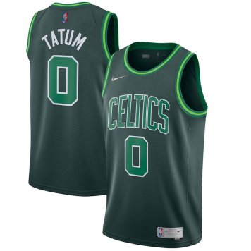 2021 Boston Celtics Green Swingman Jersey Earned Edition Mens