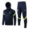 Tottenham Hotspur Soccer Training Suit Jacket + Pants Hoodie Navy Mens 2021/22
