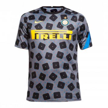 2020/21 Inter Milan Grey Mens Soccer Traning Jersey