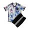 Japan Soccer Jersey + Short Replica Special Edition White 2023 Youth