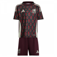 Mexico Soccer Jersey + Short Replica Home 2024 Youth