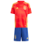 Spain Soccer Jersey + Short Replica Home EURO 2024 Youth