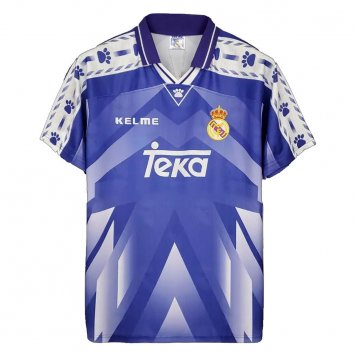 Real Madrid Retro Away Soccer Jersey Replica 1996/97 Mens
