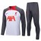 Liverpool Soccer Training Suit Replica White 2022/23 Mens