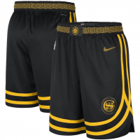 Golden State Warriors Swingman Shorts - City Edition Black 2023/24 Mens
