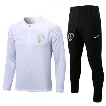 Corinthians Soccer Training Suit Replica White 2023/24 Mens