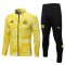 Borussia Dortmund Soccer Jacket + Pants Replica Yellow - White 2022/23 Mens