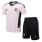 Manchester United Soccer Jersey + Short Replica Pink 2022/23 Mens