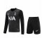2020/21 Tottenham Hotspur Goalkeeper Black Long Sleeve Mens Soccer Jersey Replica + Shorts Set