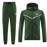 Customize Hoodie Soccer Jacket + Pants Replica Green 2022