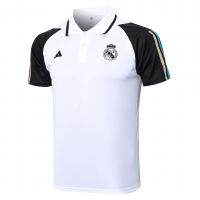 Real Madrid Soccer Polo Replica White Core 2023/24 Mens