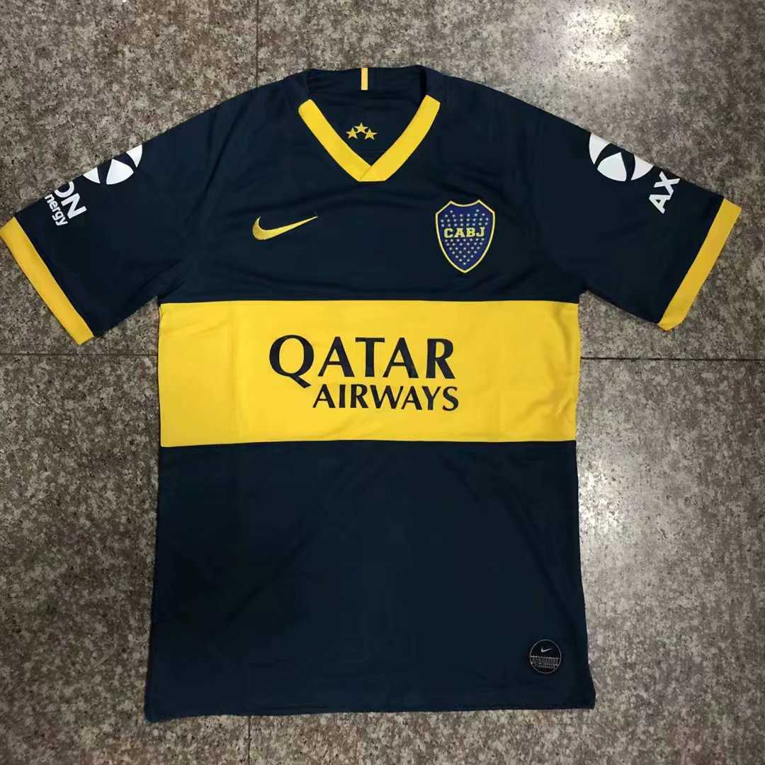 2019/20 Boca Juniors Home Mens Soccer Jersey Replica 