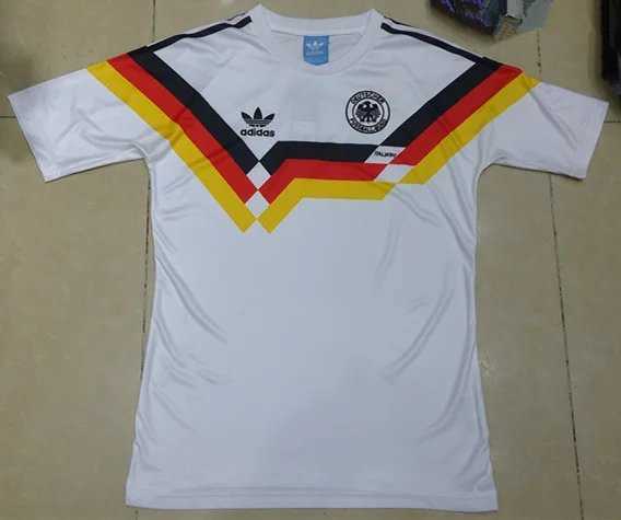 1990 Germany National Team Retro Home Mens Soccer Jersey Replica 