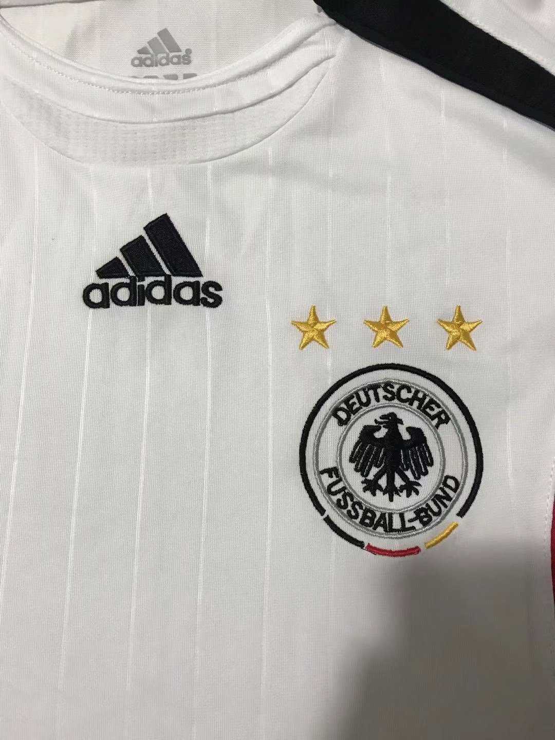 2006 Germany National Team Retro Home Mens Soccer Jersey Replica 