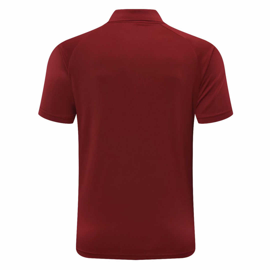 2020/21 Real Madrid UCL Maroon Mens Soccer Polo Jersey