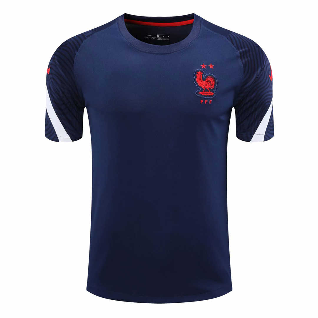2020/21 France Navy Mens Soccer Traning Jersey