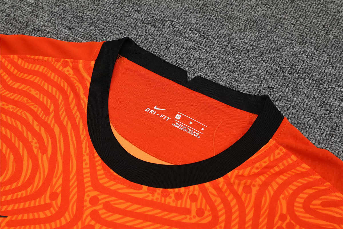 2020/21 PSG Goalkeeper Orange Mens Soccer Jersey Replica  