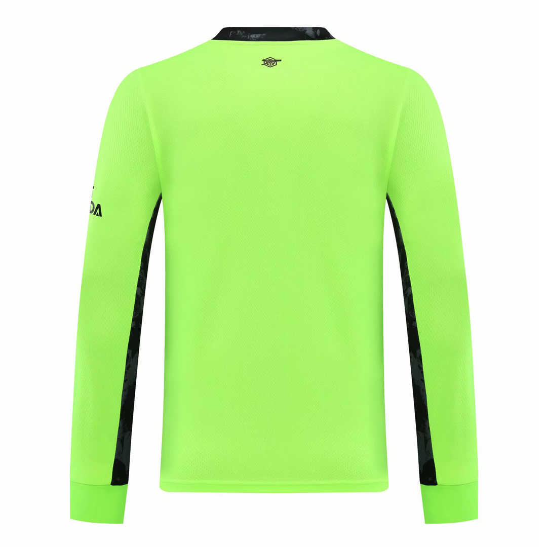 2020/21 Arsenal Goalkeeper Green Long Sleeve Mens Soccer Jersey Replica  