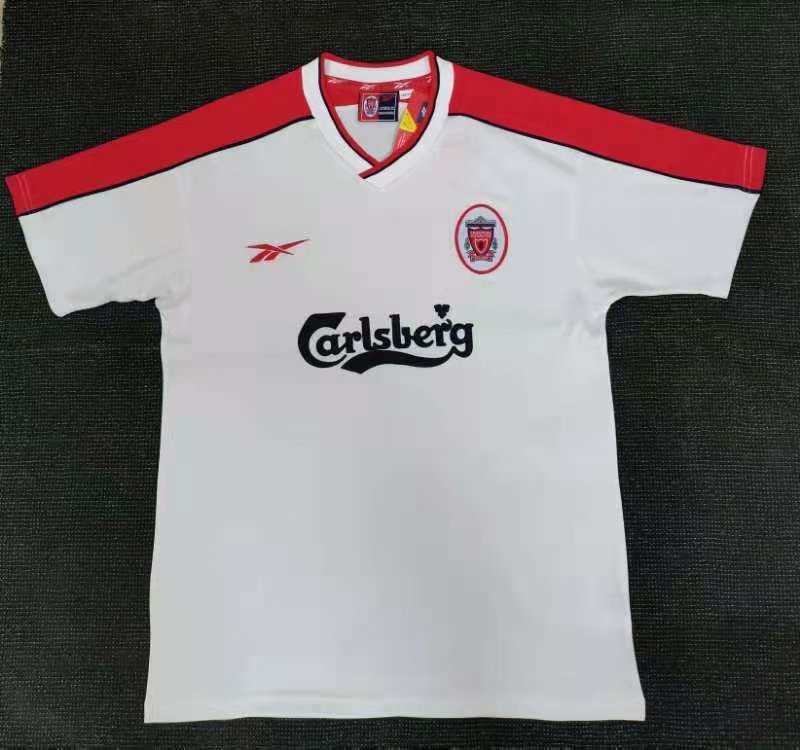 1998 Liverpool Away Retro Mens Soccer Jersey Replica  