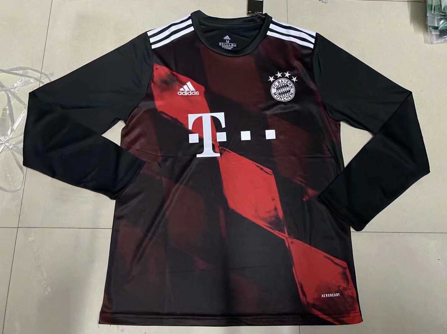2020/21 Bayern Munich Third Mens LS Soccer Jersey Replica  