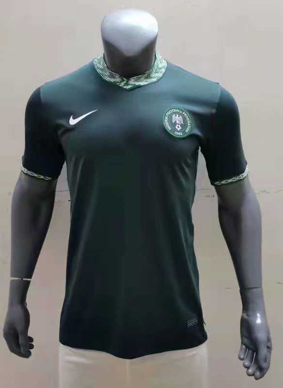 2021 Nigeria Away Mens Soccer Jersey Replica 