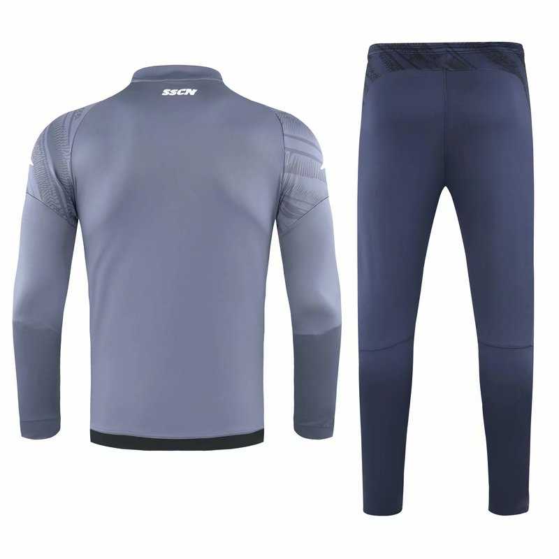 2020/21 Napoli Grey Mens Soccer Training Suit