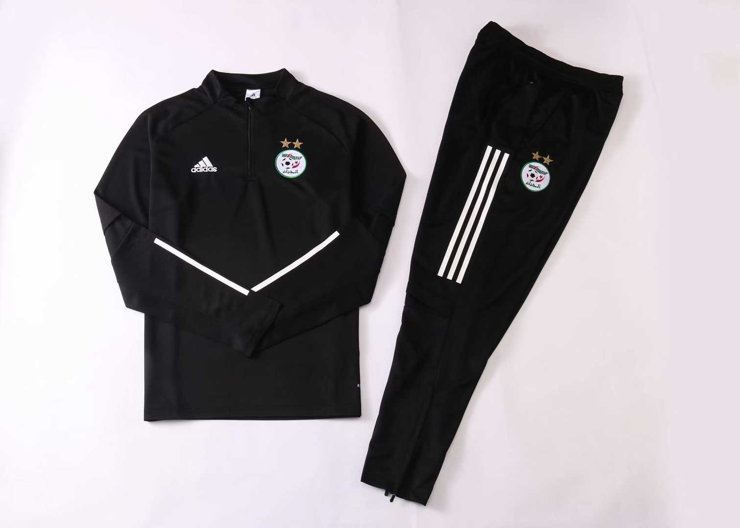 2020/21 Algeria Black Mens Soccer Training Suit