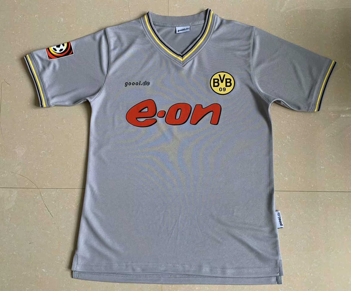 2000 Borussia Dortmund Retro Away Mens Soccer Jersey Replica 