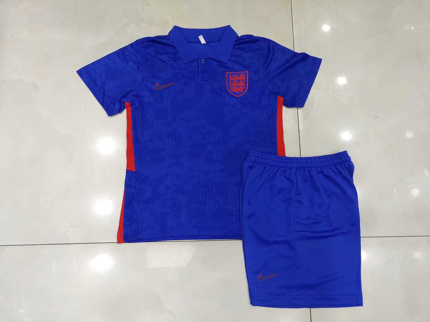 2020 England Away Kids Soccer Kit(Jersey+Shorts)
