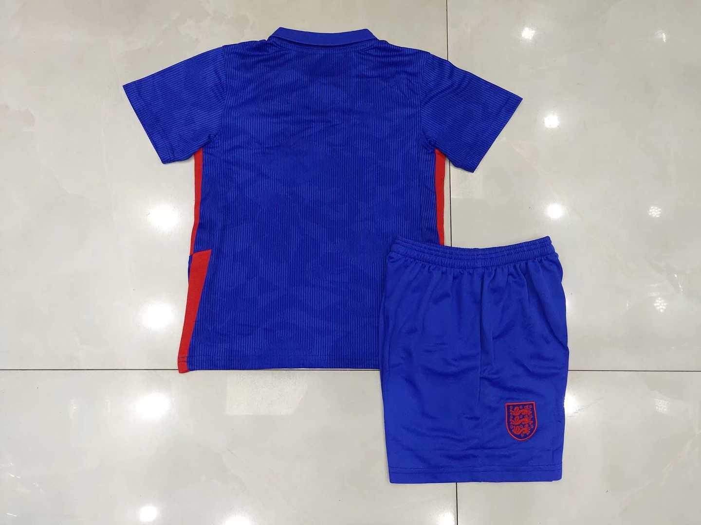 2020 England Away Kids Soccer Kit(Jersey+Shorts)
