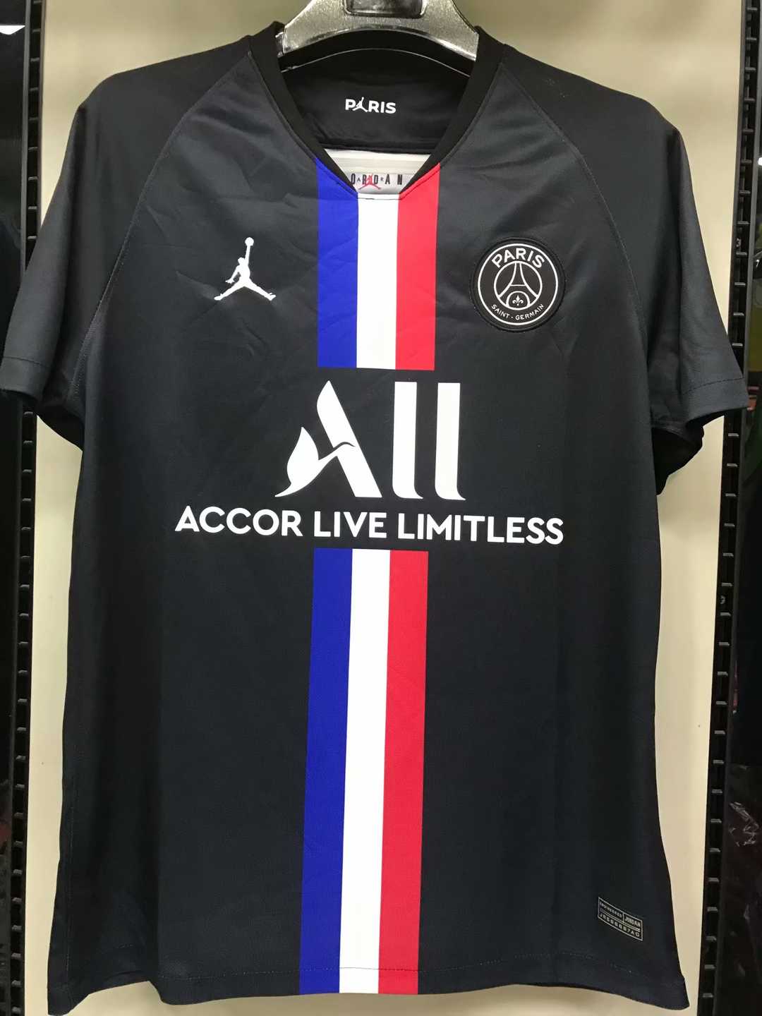2019/20 Paris Saint-Germain x Jordan Fourth Mens Soccer Jersey Replica 