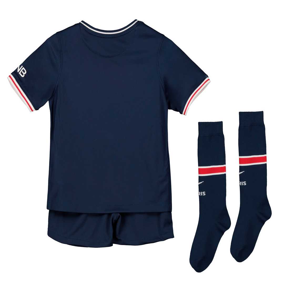 2020/21 PSG Home Kids Soccer Kit (Jersey + Shorts + Socks)