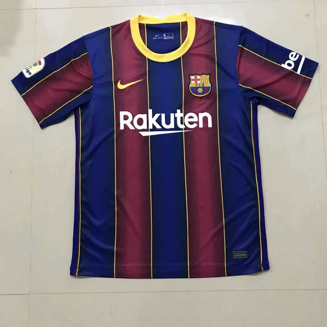2020/21 Barcelona Home Mens Soccer Jersey Replica  - Picture Version
