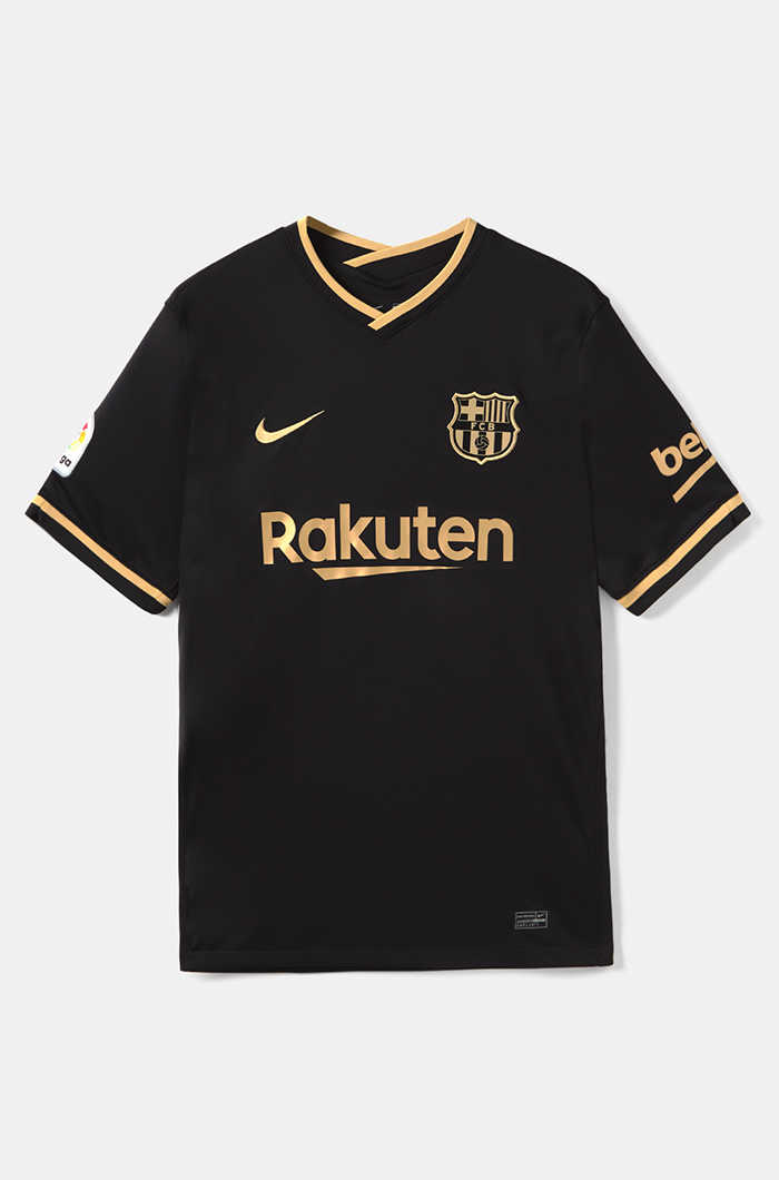 2020/21 Barcelona Away Mens Soccer Jersey Replica 