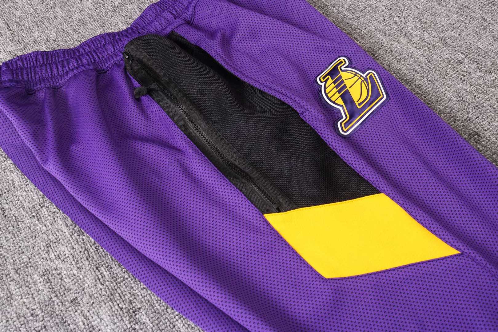 2020/21 LA Lakers Hoodie Purple Mens Soccer Training Suit(Jacket ...