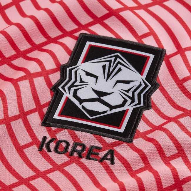 2020 South Korea Home Red Mens Soccer Jersey Replica 