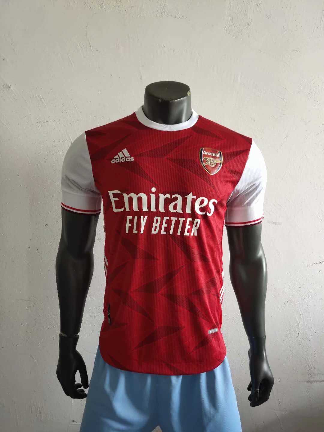 2020/21 Arsenal Home Red Mens Soccer Jersey Replica  (Match)
